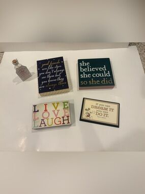 Inspiration Sign Lot Decorations